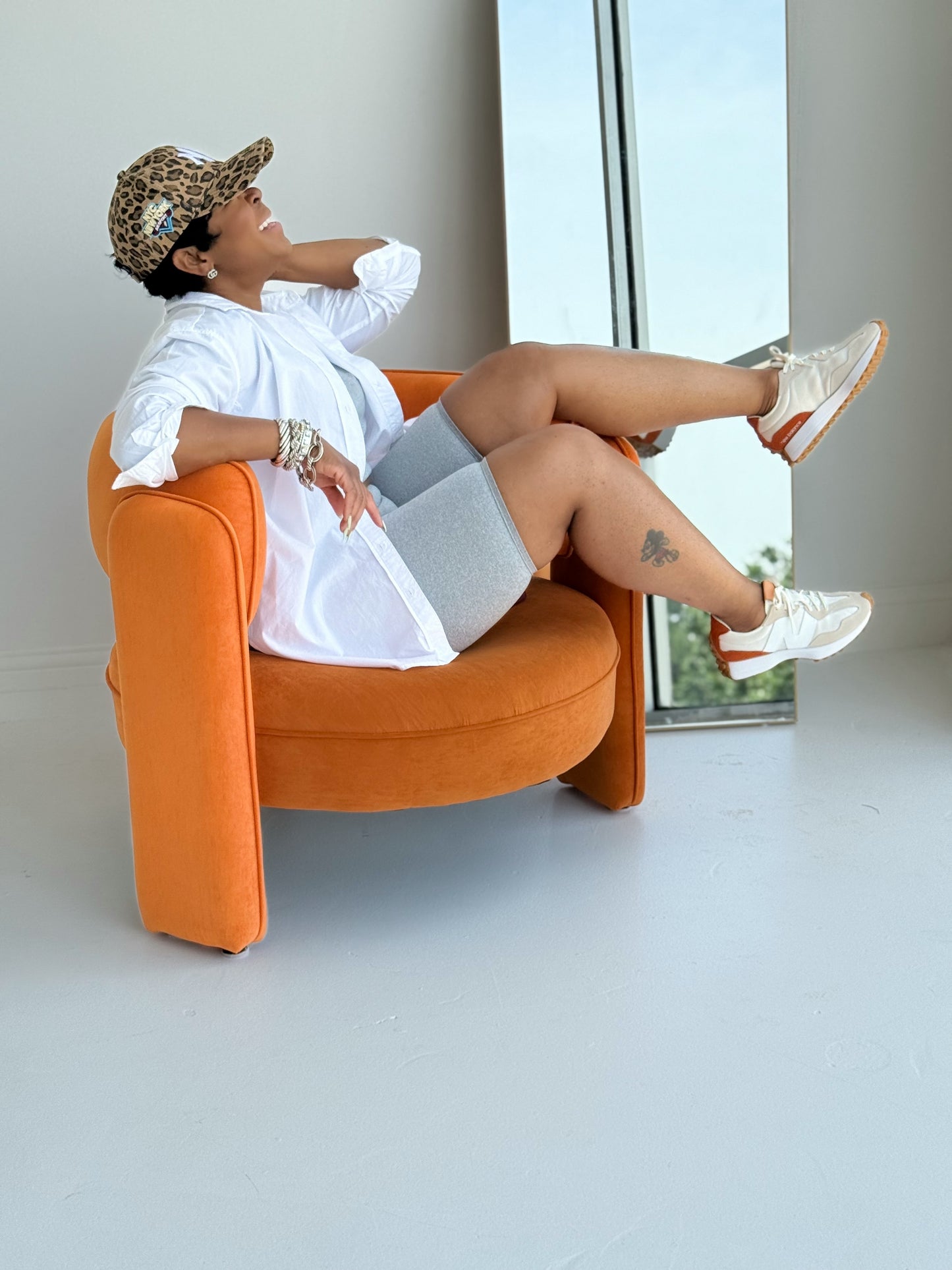 Lounge Biker Short Set