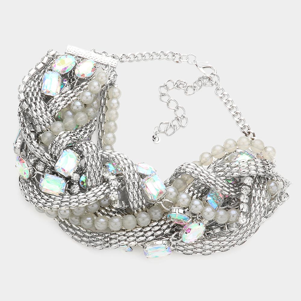 Crossed Up Necklace