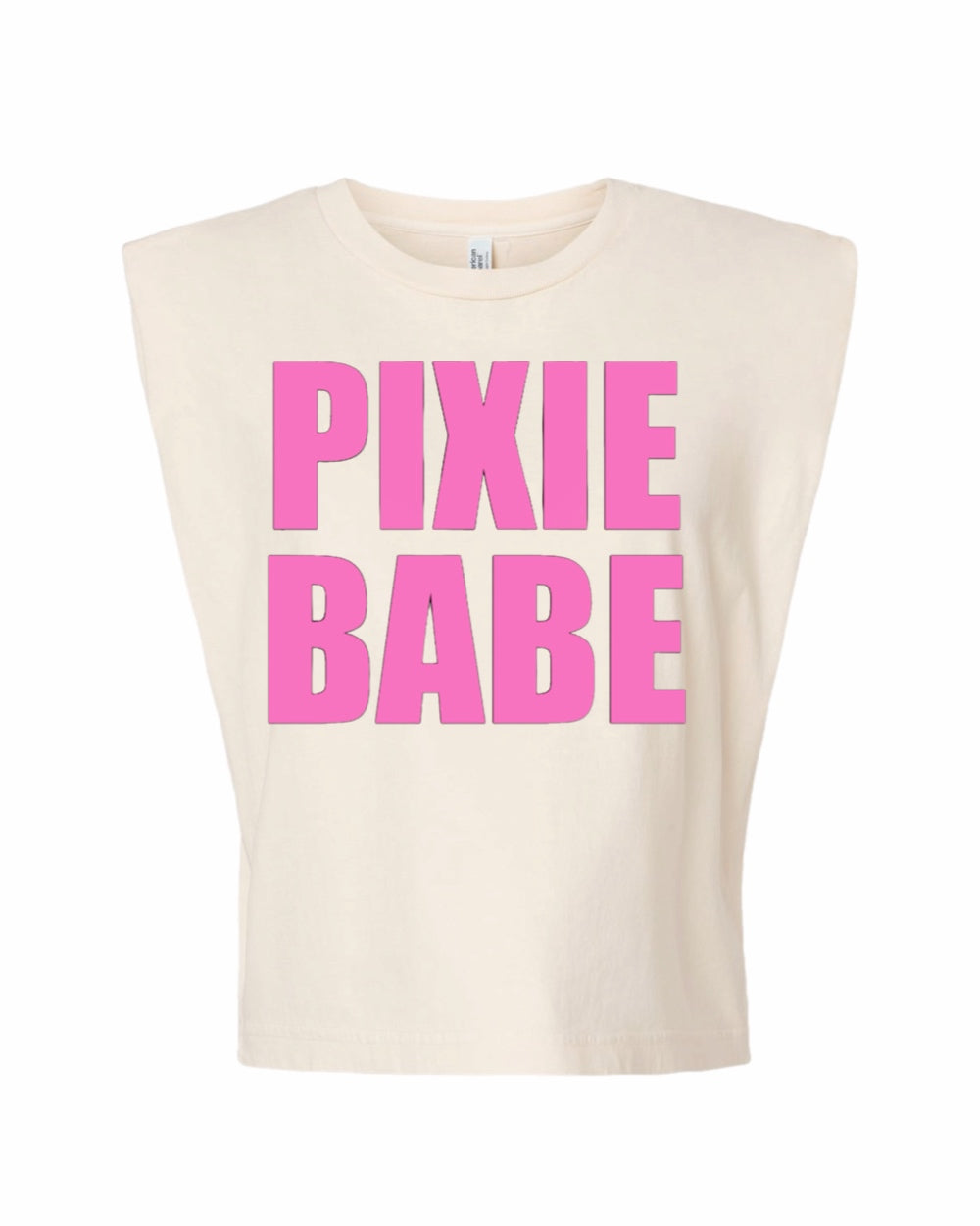 Pixie Babe Muscle Tank Tee (Pink)