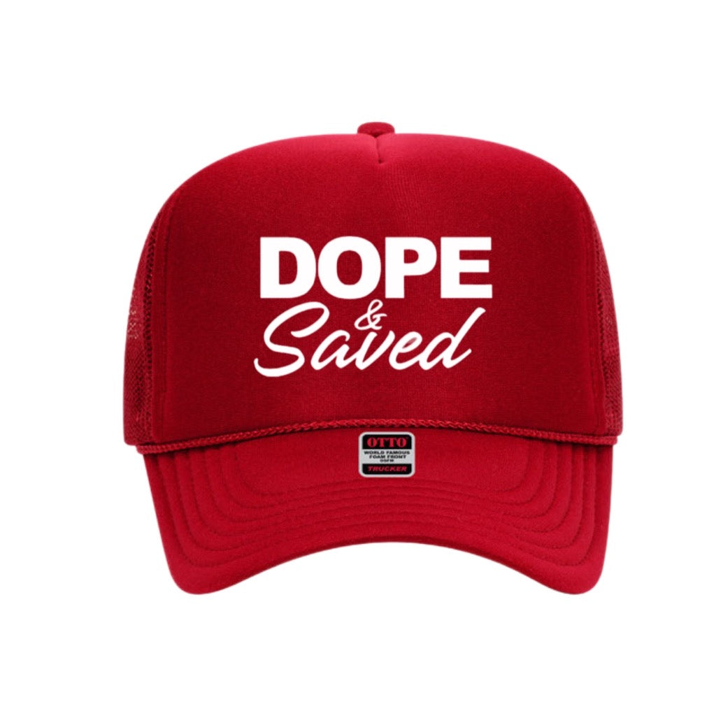 Dope & Saved Trucker Hat