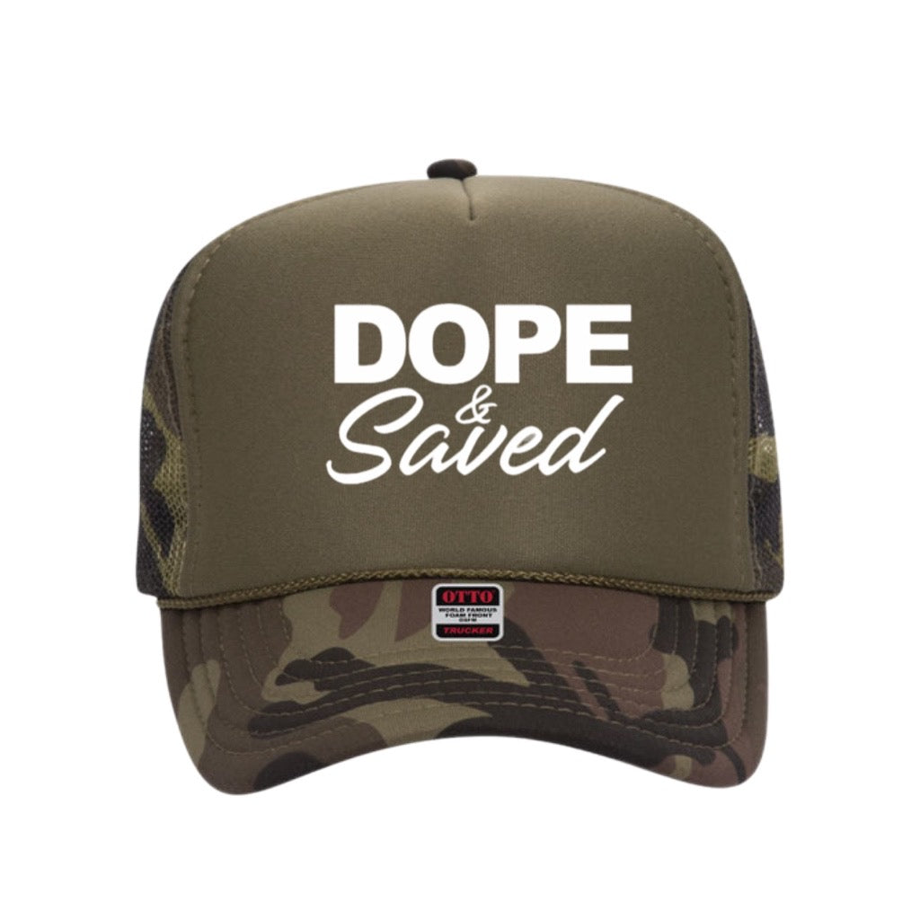Dope & Saved Trucker Hat