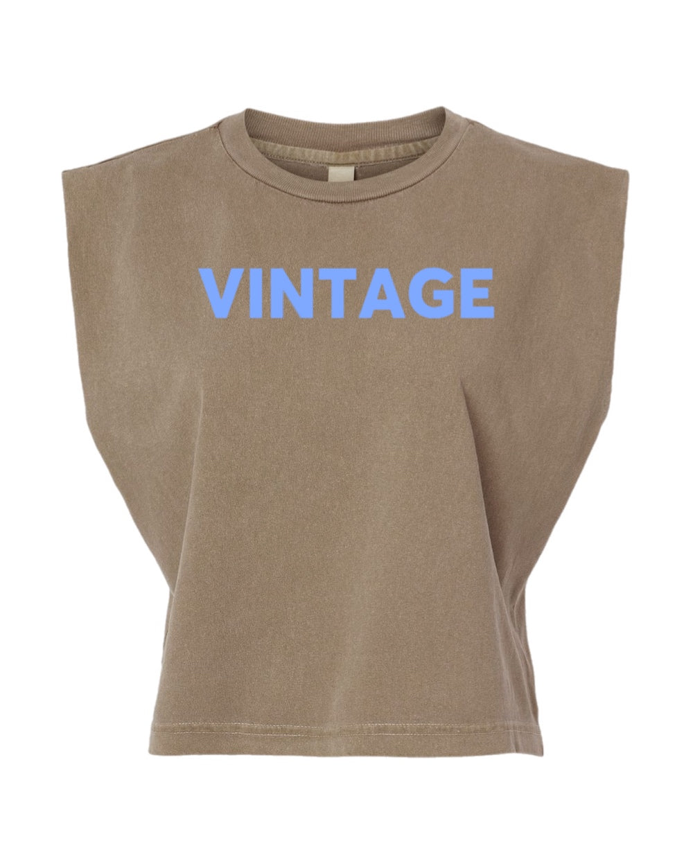 Vintage Muscle Tee (Denim)
