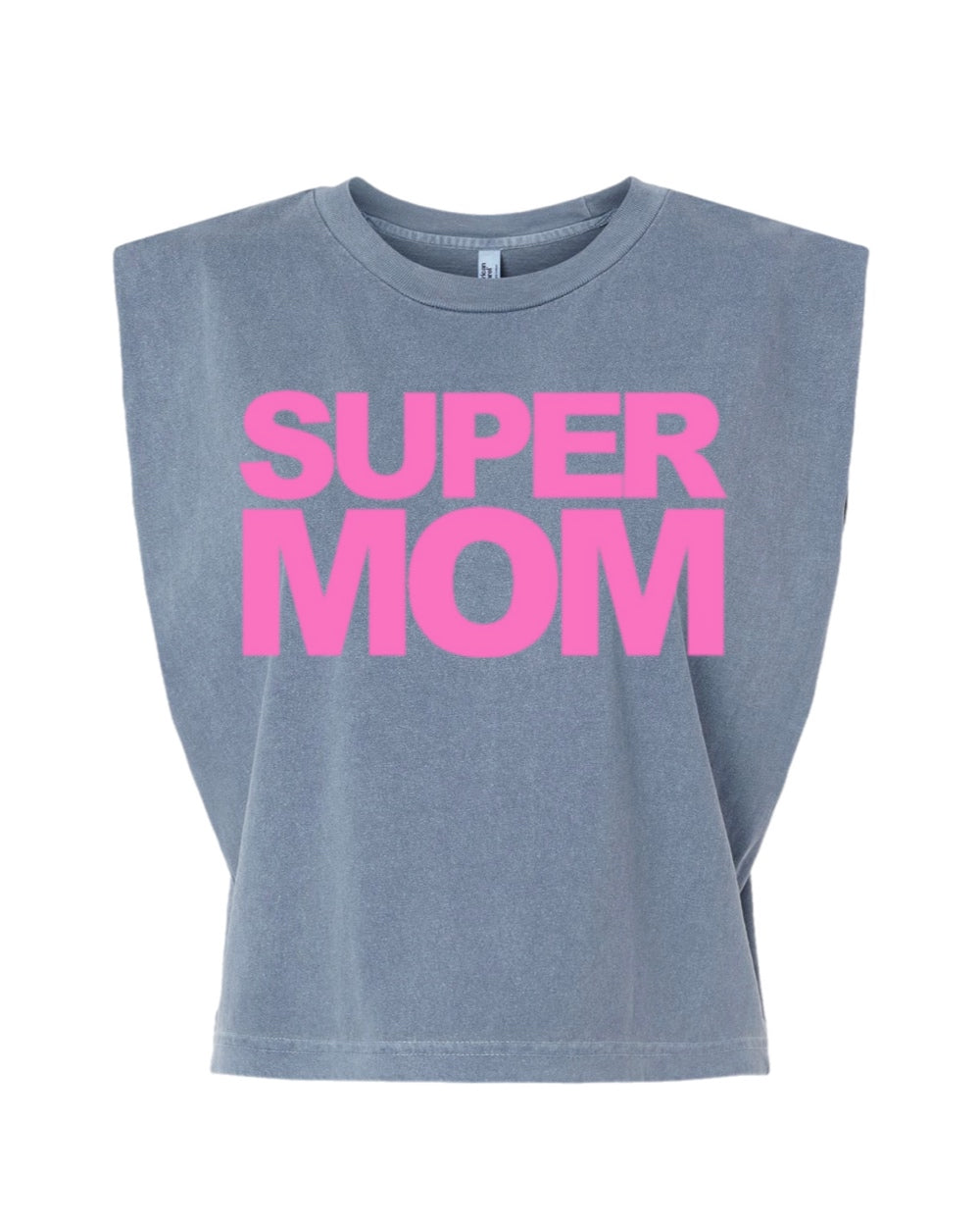 Super Mom Muscle Tee ( Pink)