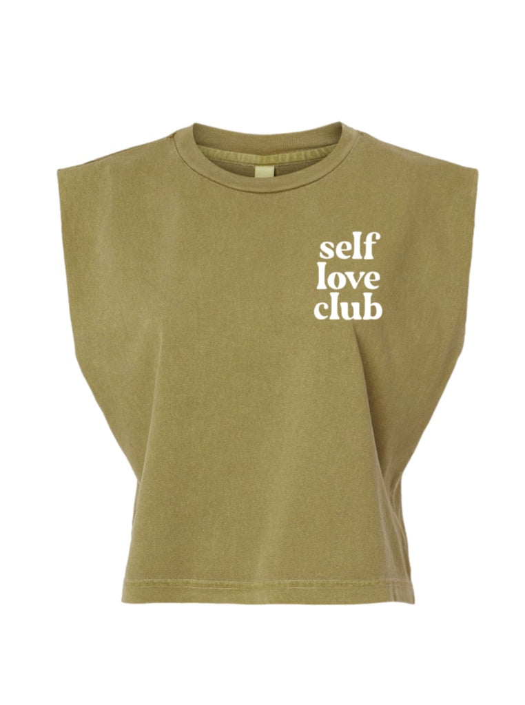 Self Love Club Corner Faded Tee