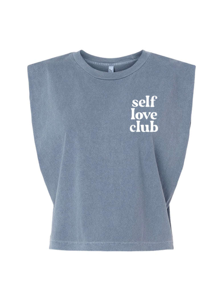 Self Love Club Corner Faded Tee