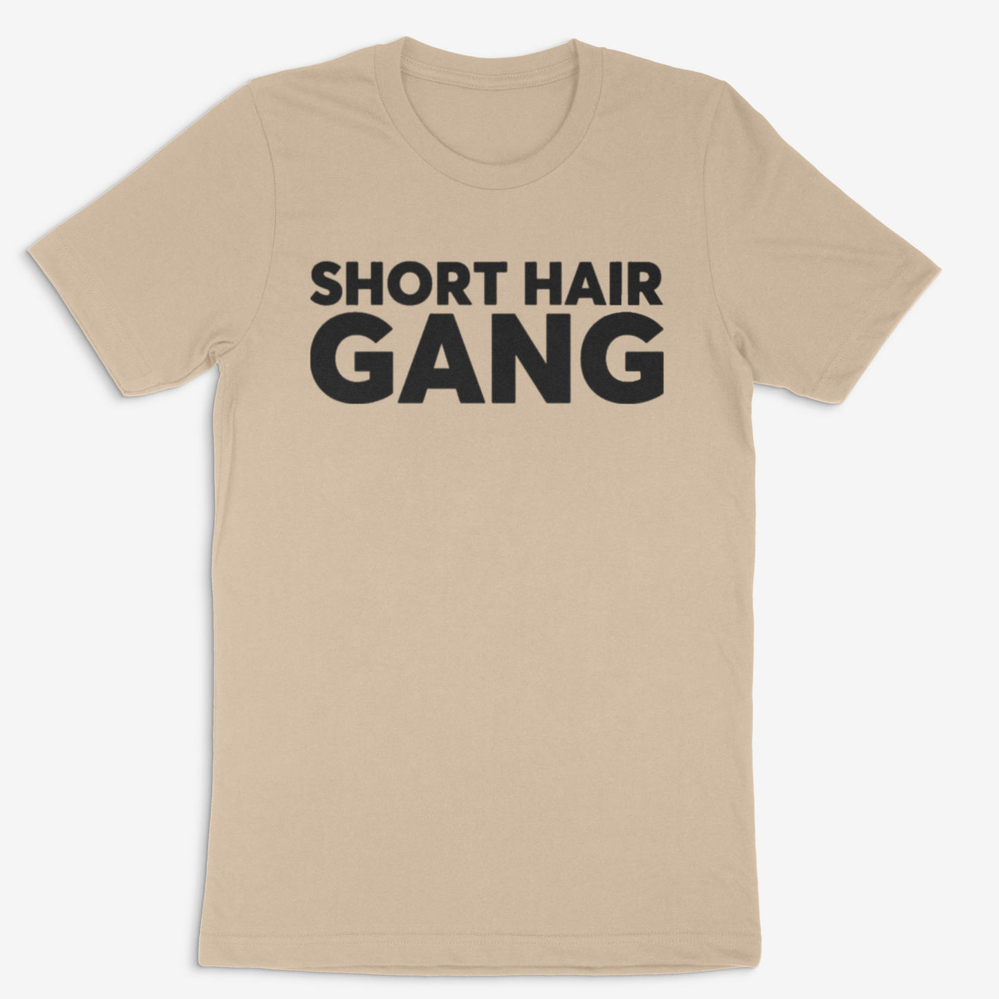 Short Hair Gang Tee (Black)