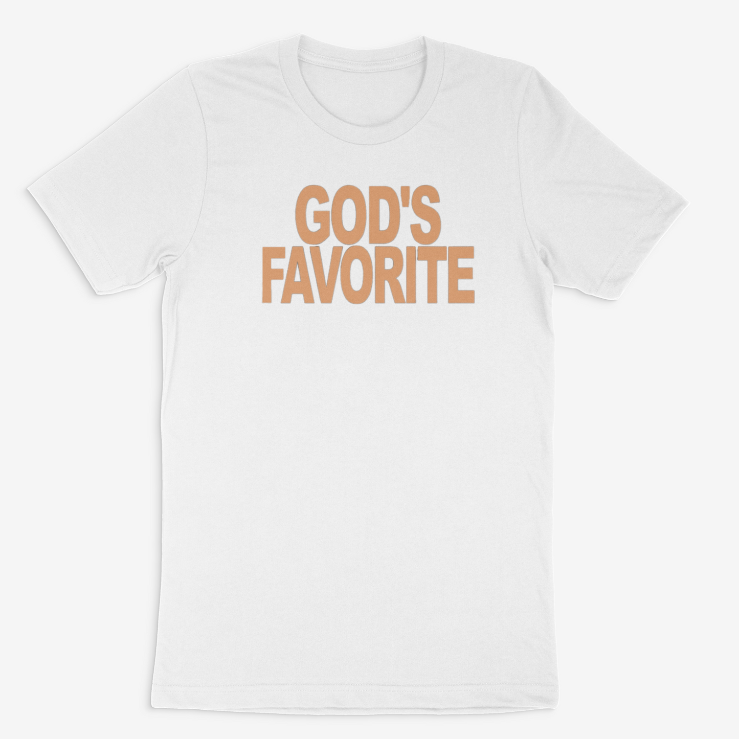 God's Favorite Bold Tee (Tan)