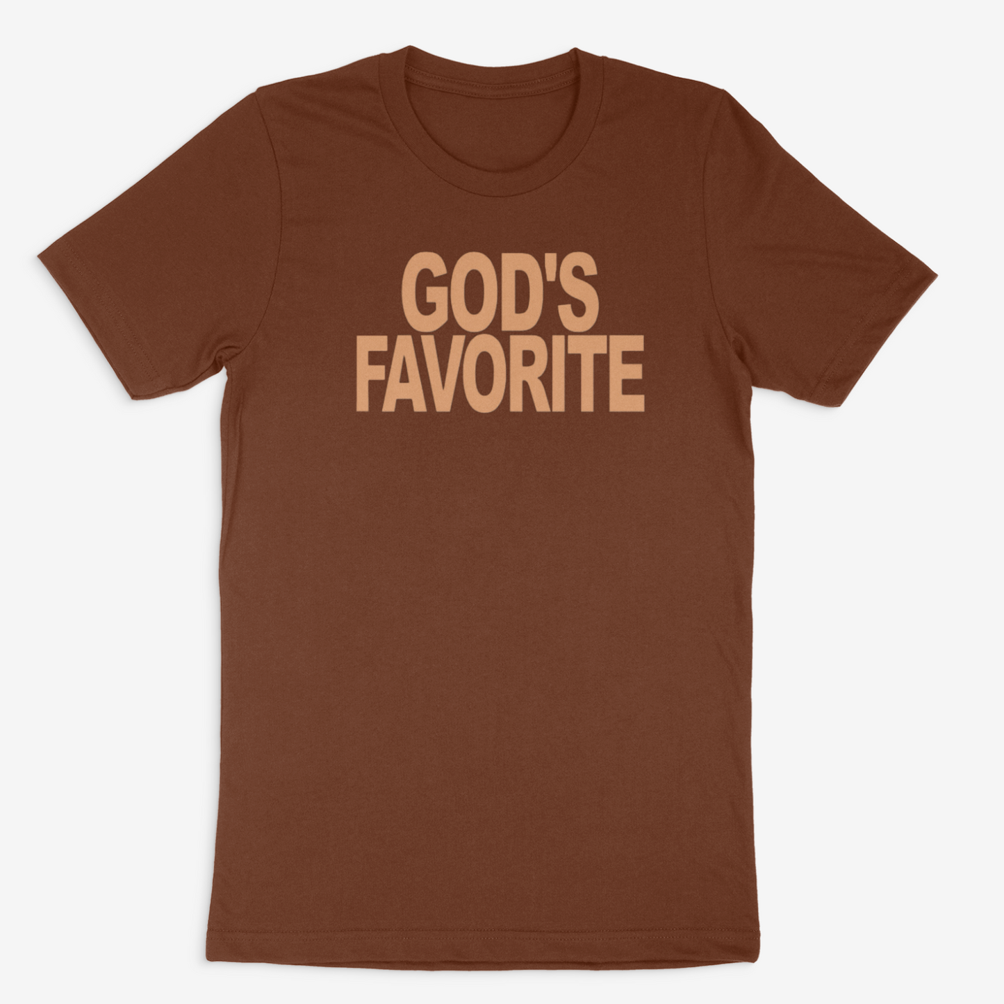God's Favorite Bold Tee (Tan)