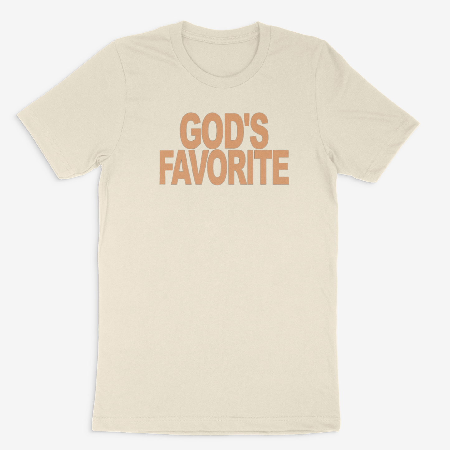 God's Favorite Bold Tee (Tan)