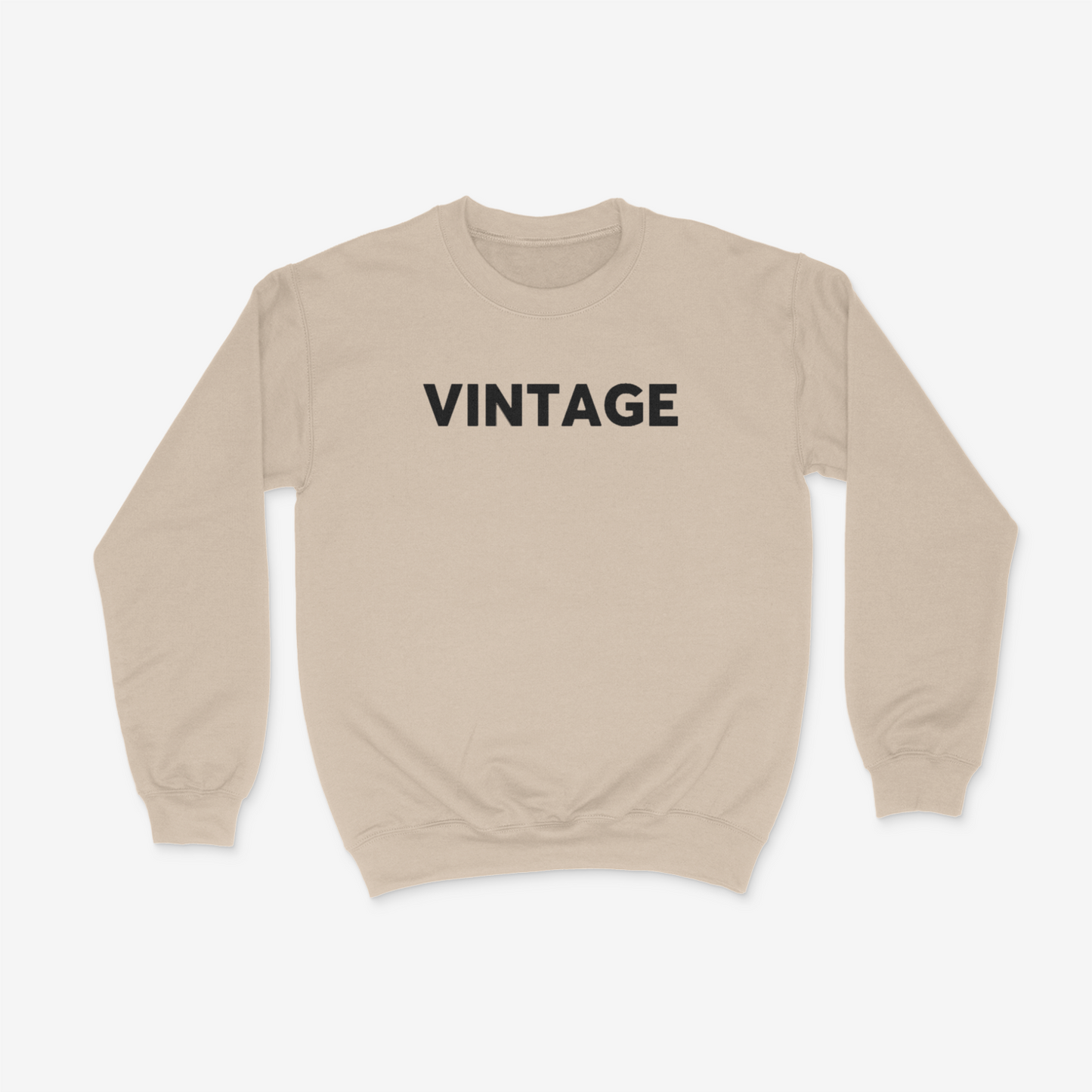 Vintage ( Black) Crewneck
