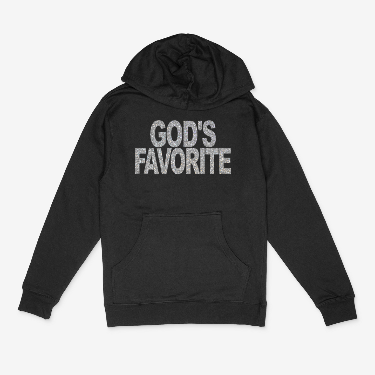 God's Favorite (Sparkling Silver) Hoodie
