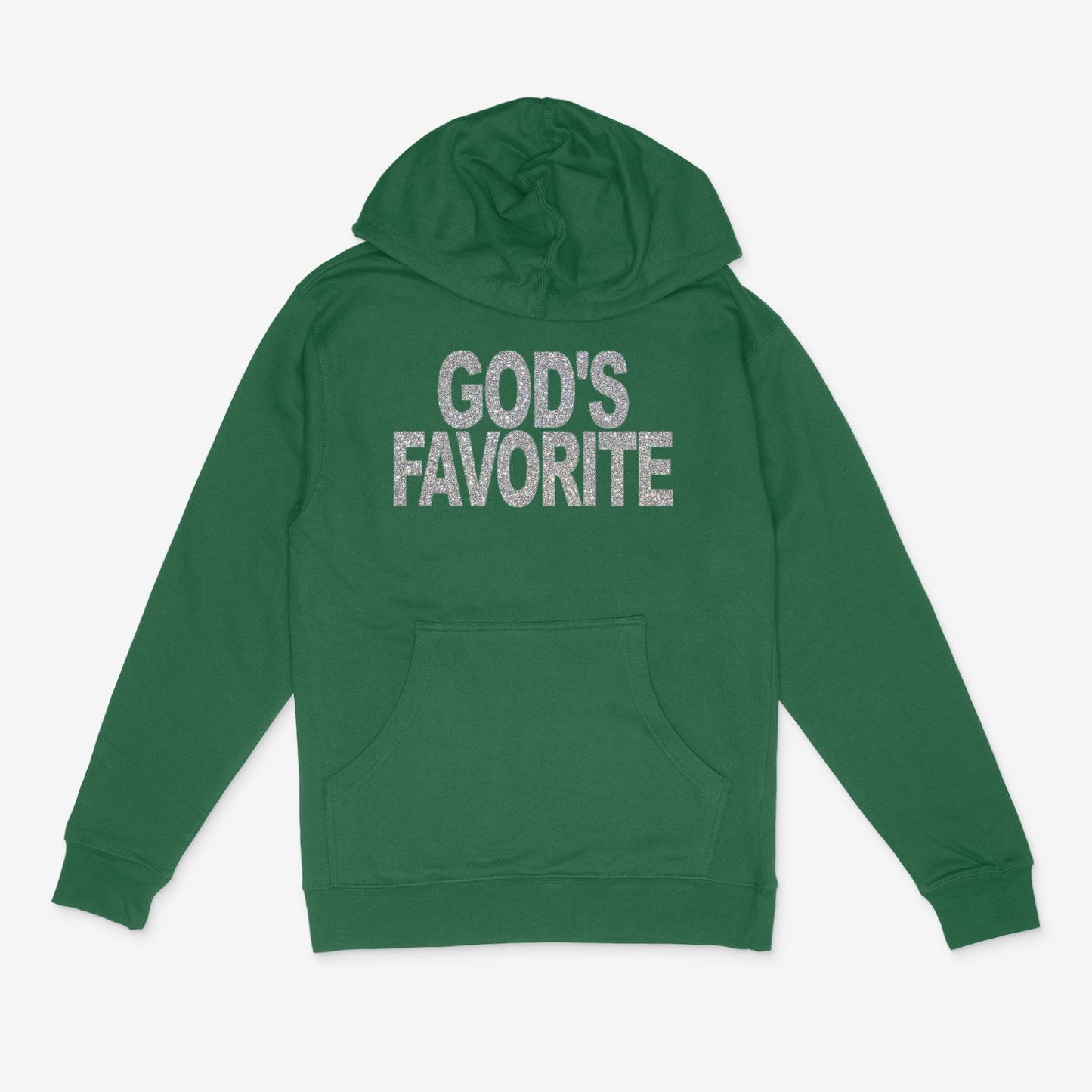 God's Favorite (Sparkling Silver) Hoodie