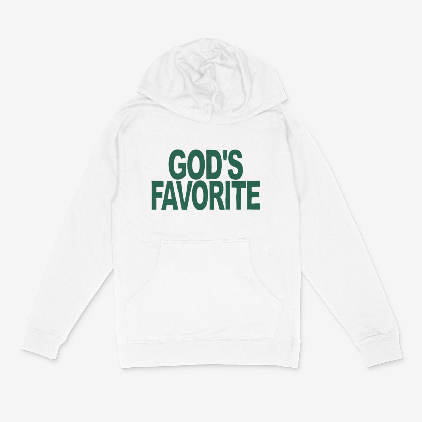 God's Favorite Bold (Dark Green) Hoodie