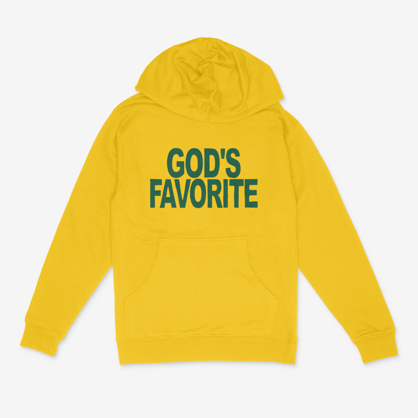 God's Favorite Bold (Dark Green) Hoodie