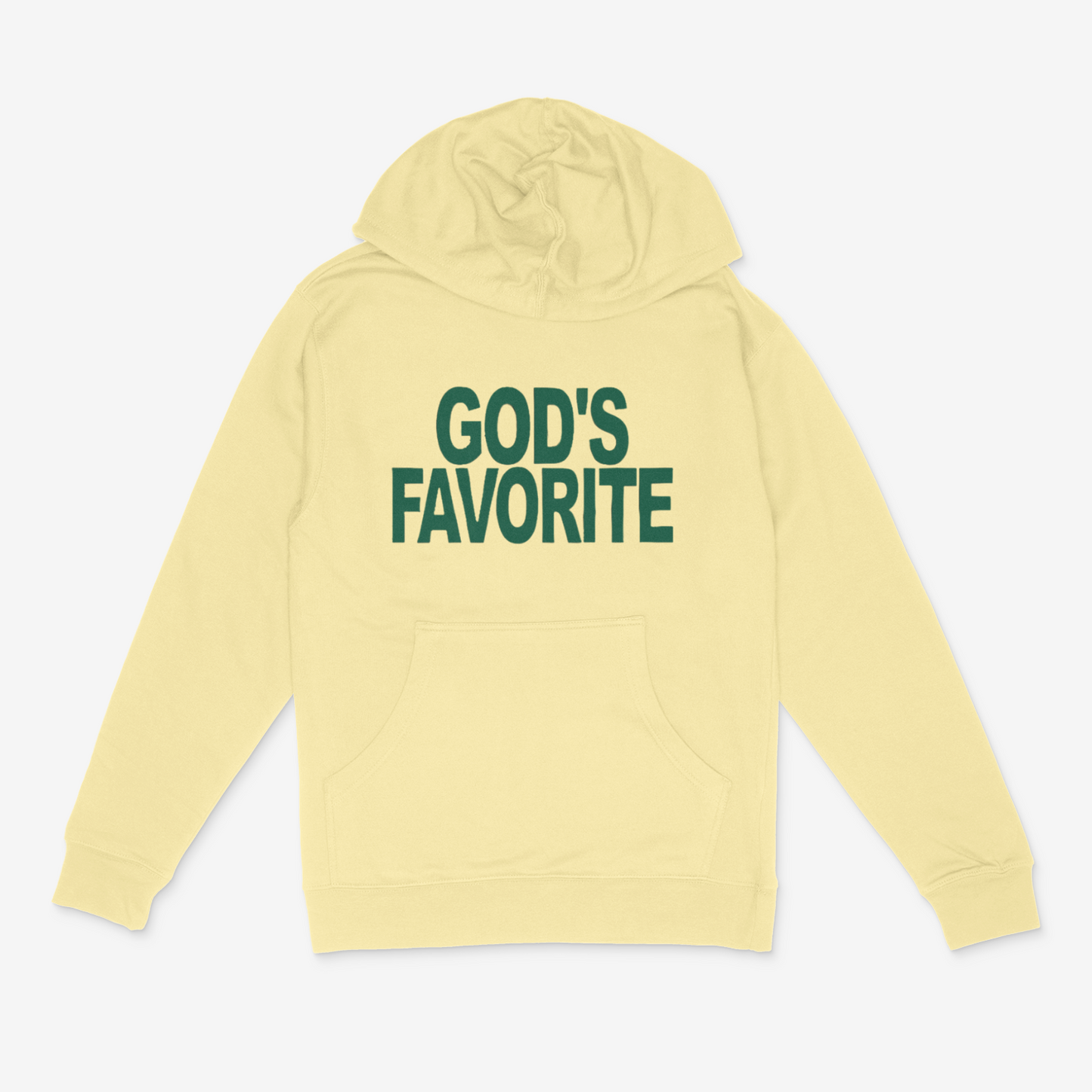 God's Favorite Bold (Dark Green) Hoodie