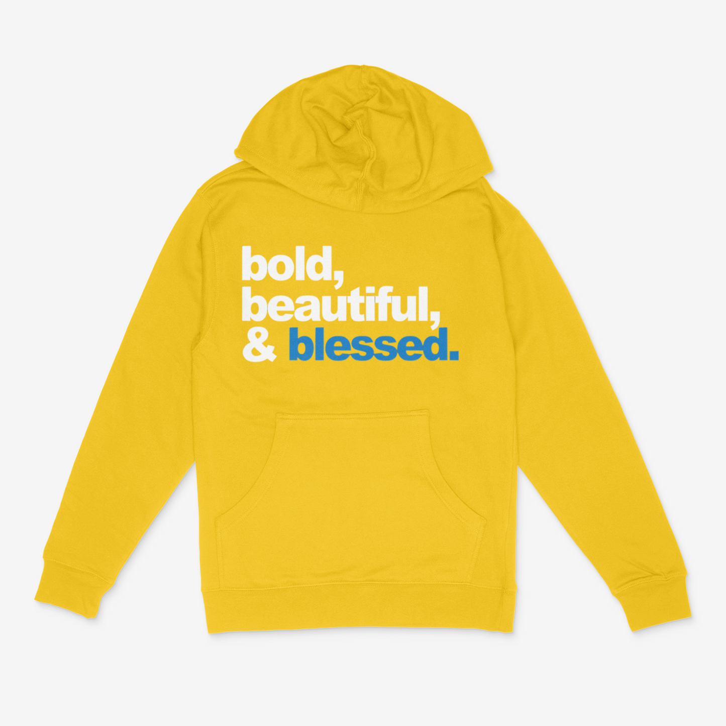 3's B Hoodie (Blue)