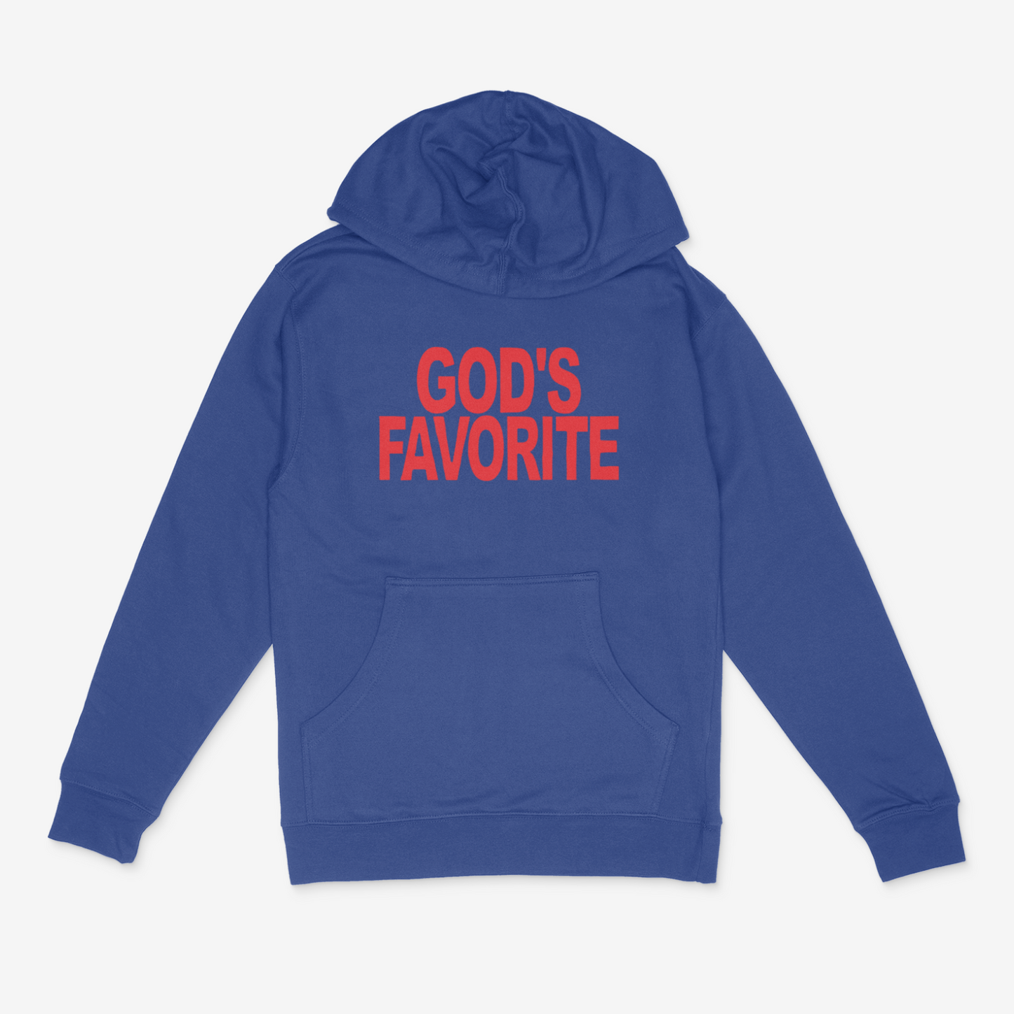 God's Favorite Hoodie ( Red)