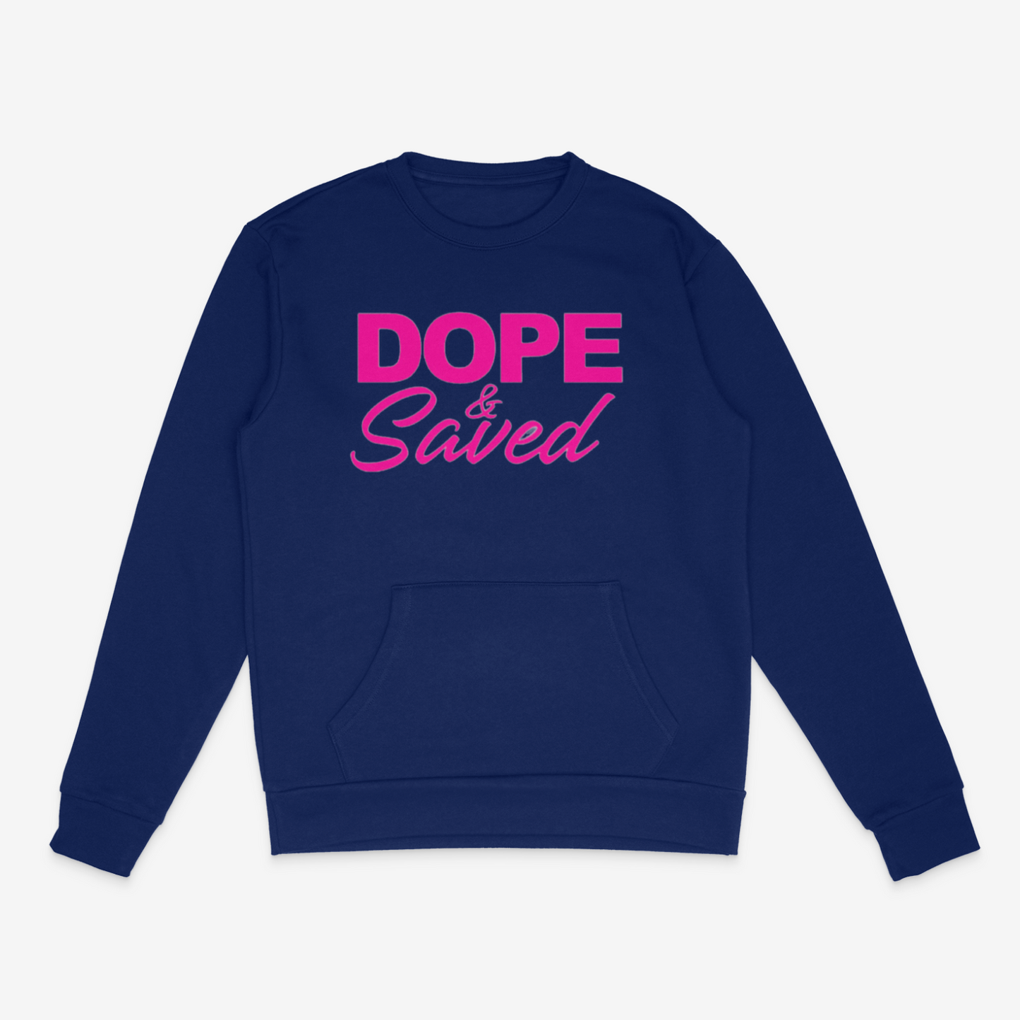 Dope & Saved Crewneck w/ Pockets