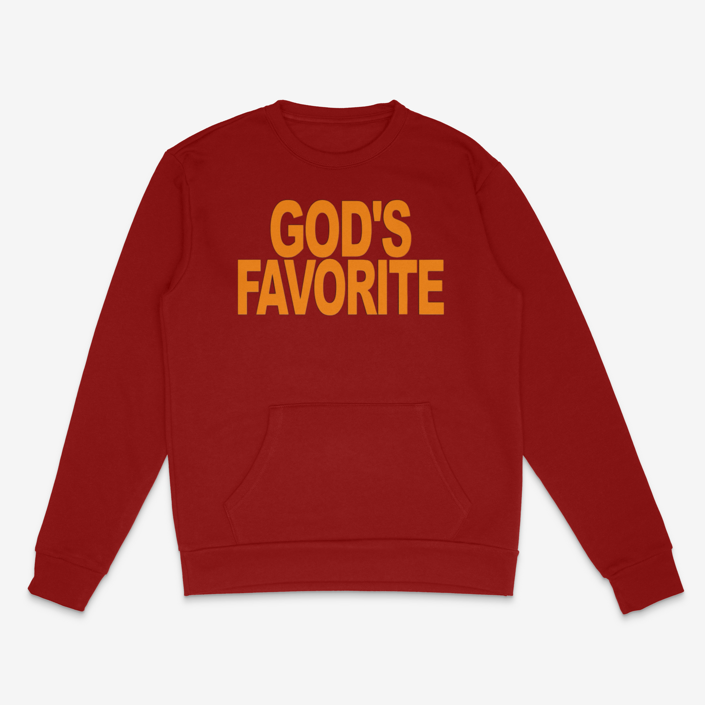 God's Favorite Crewneck w/Pockets