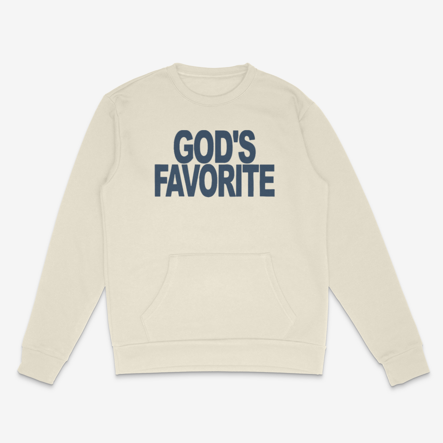God's Favorite Crew w/ Pockets ( Midnight Blue)