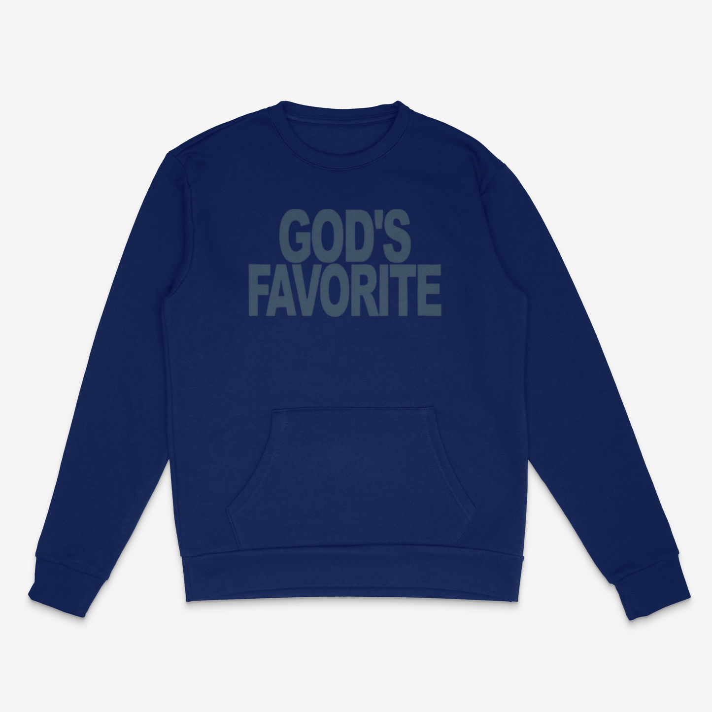 God's Favorite Crew w/ Pockets ( Midnight Blue)
