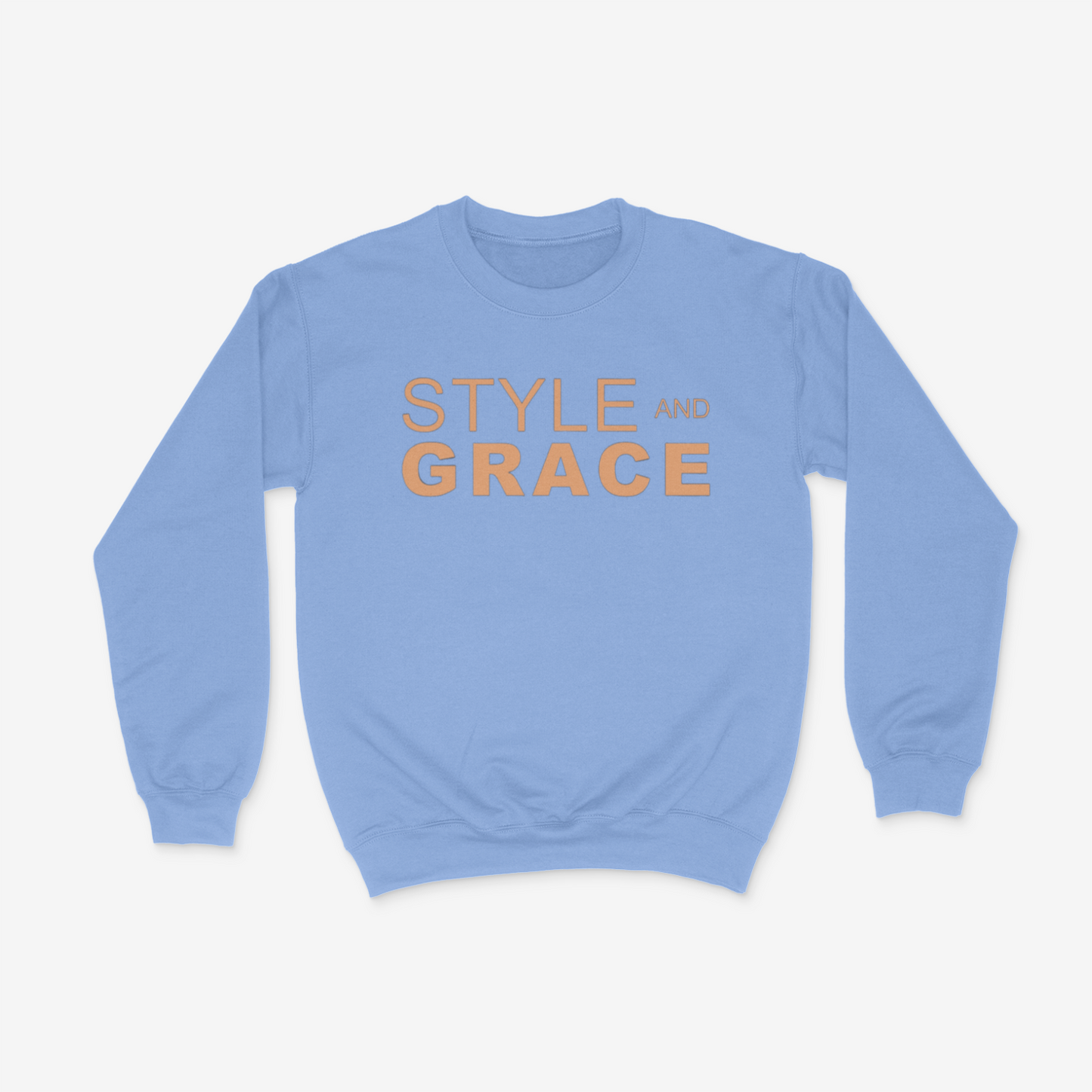 Style & Grace Logo Crewneck (Tan)