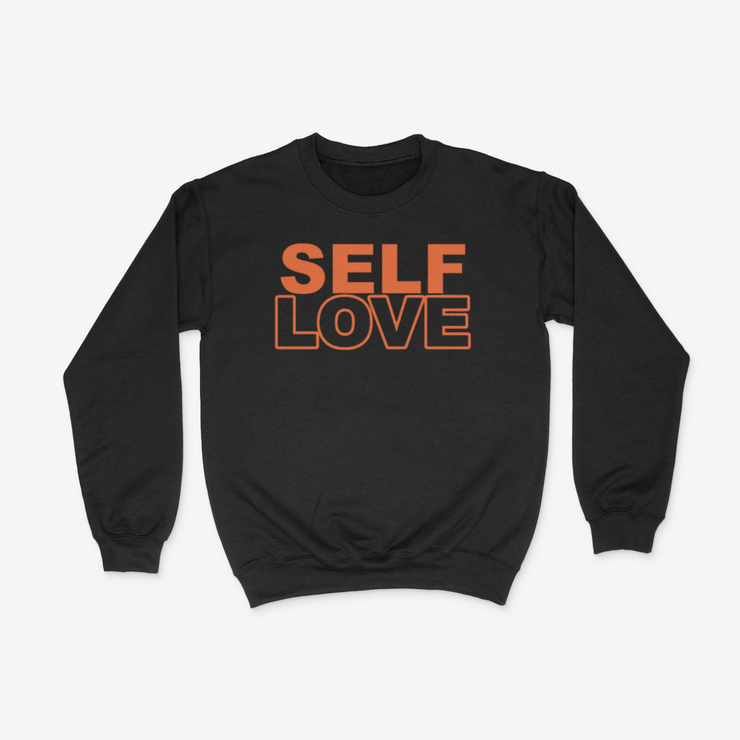 Self Love Bold Crewneck (Orange)