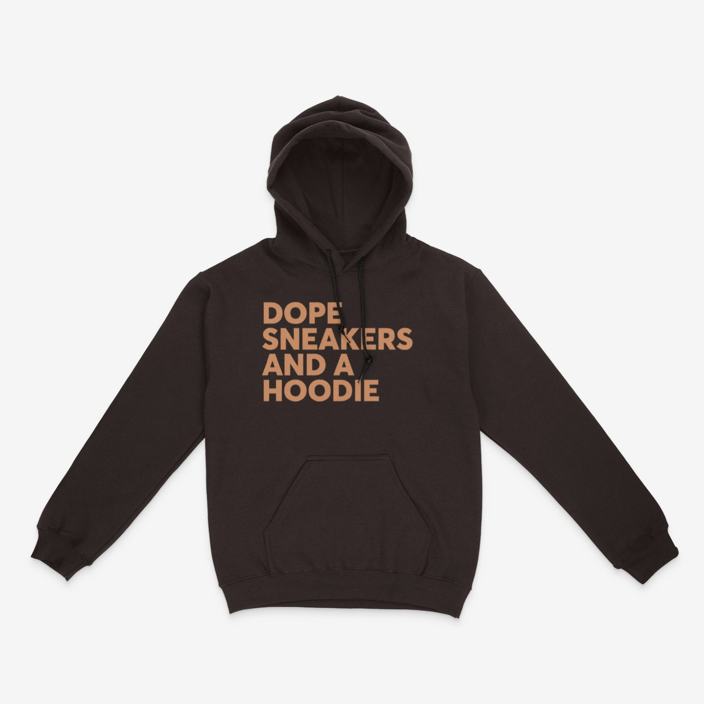 Dope Sneakers and a Hoodie (Tan)