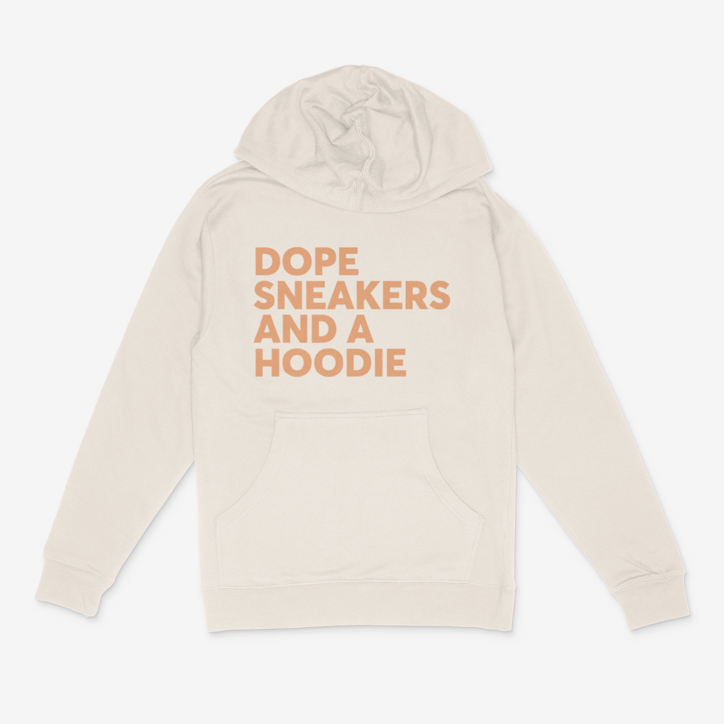 Dope Sneakers and a Hoodie (Tan)