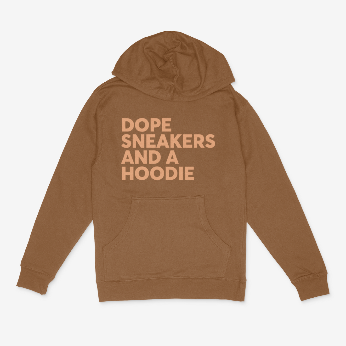 Dope Sneakers and a Hoodie (Tan)