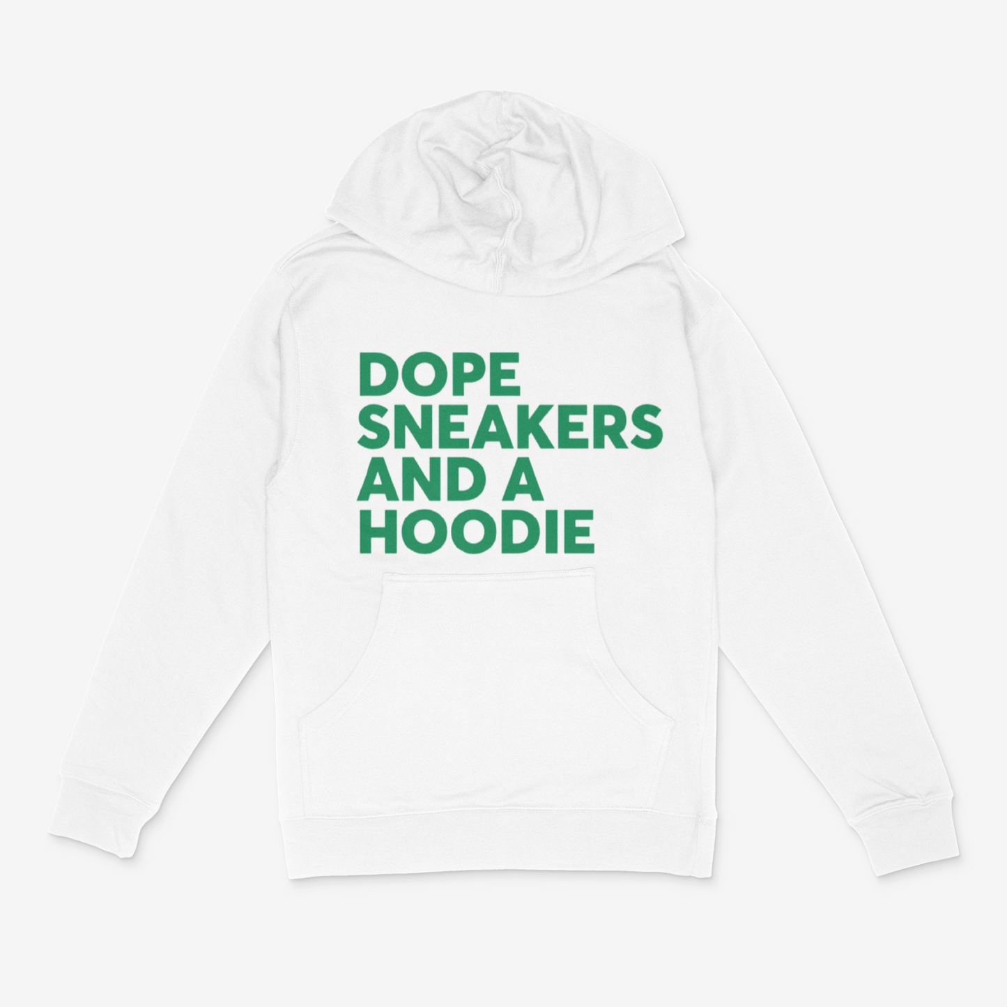 Dope Sneakers and A Hoodie (Green)