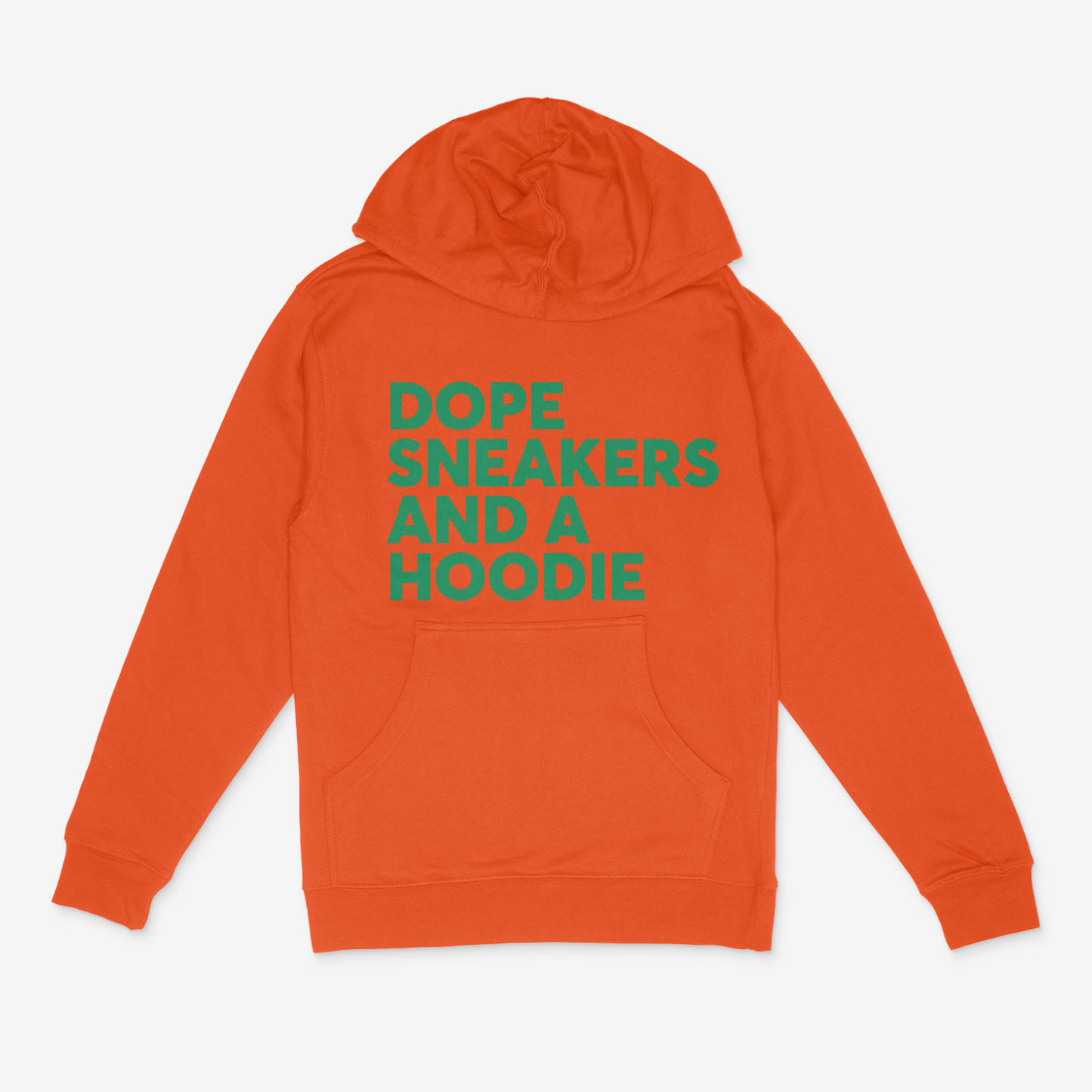Dope Sneakers and A Hoodie (Green)