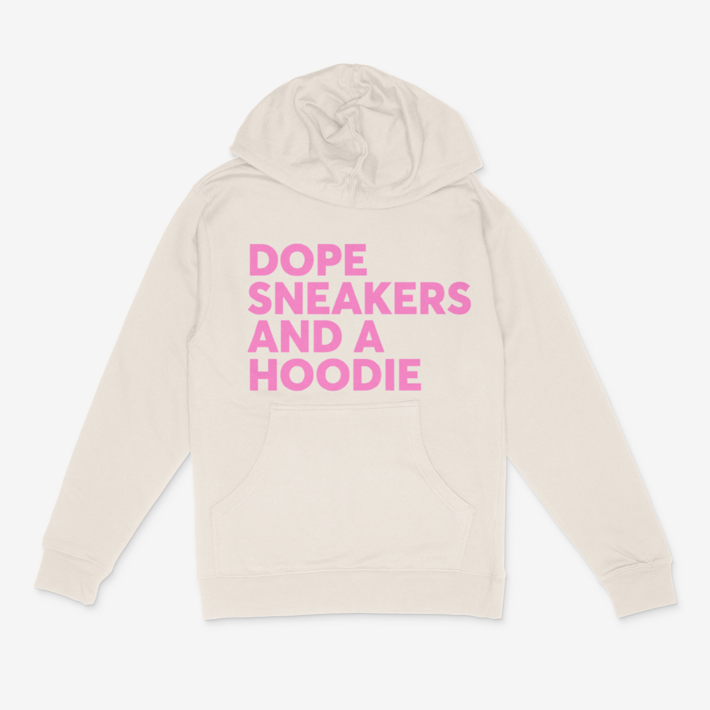Dope Sneakers and A Hoodie (Pink)
