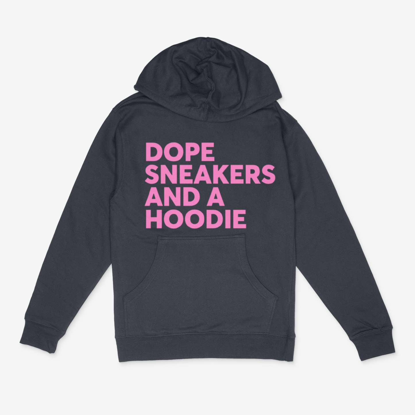 Dope Sneakers and A Hoodie (Pink)