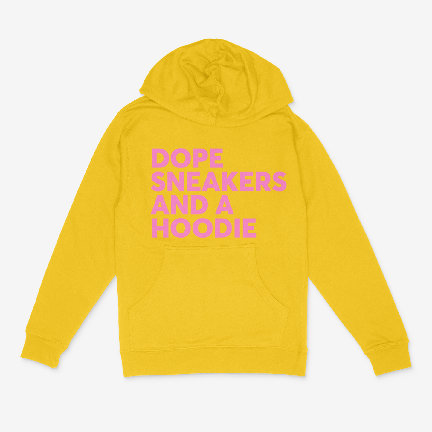 Dope Sneakers and A Hoodie (Pink)