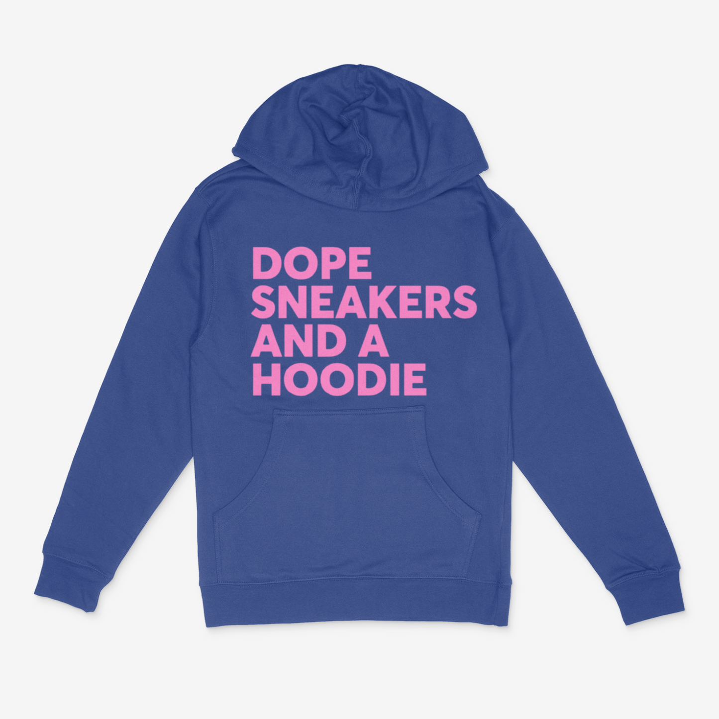 Dope Sneakers and A Hoodie (Pink)