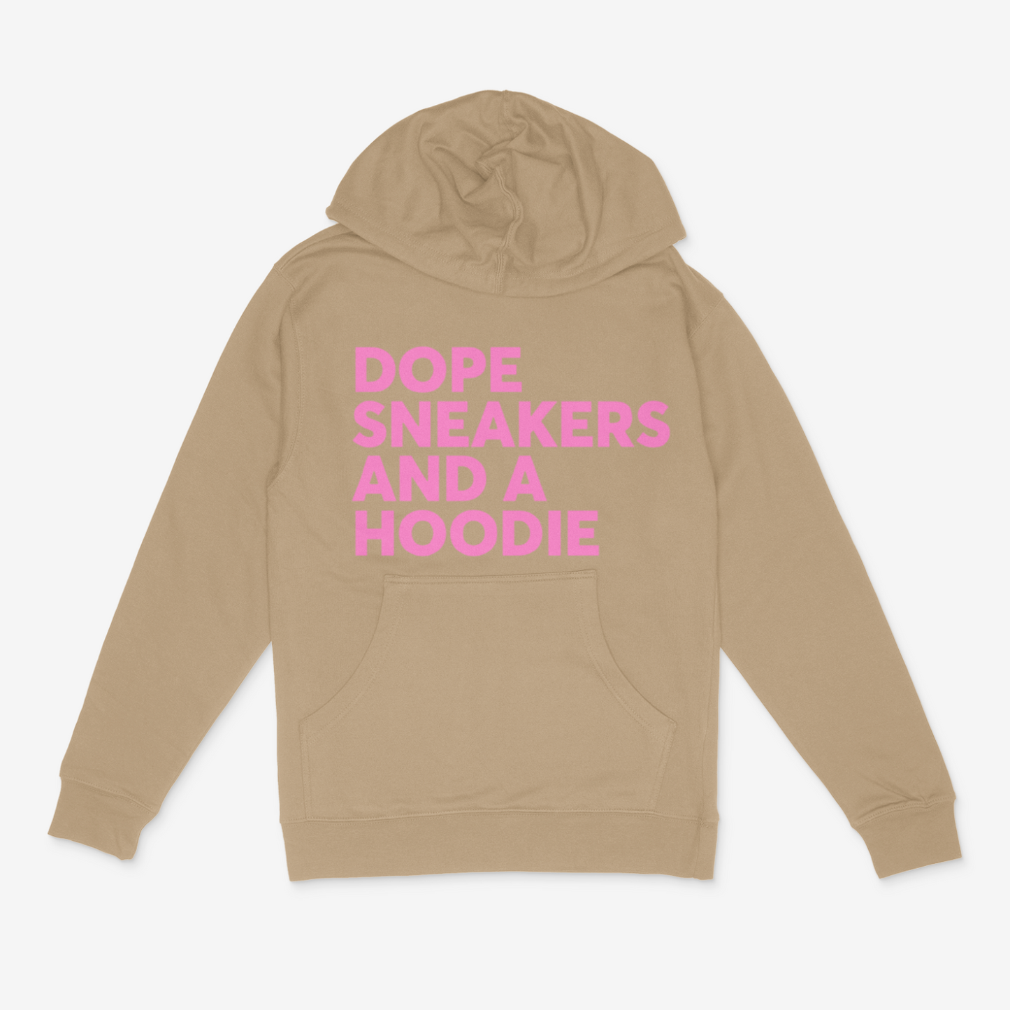 Dope Sneakers and A Hoodie (Pink)