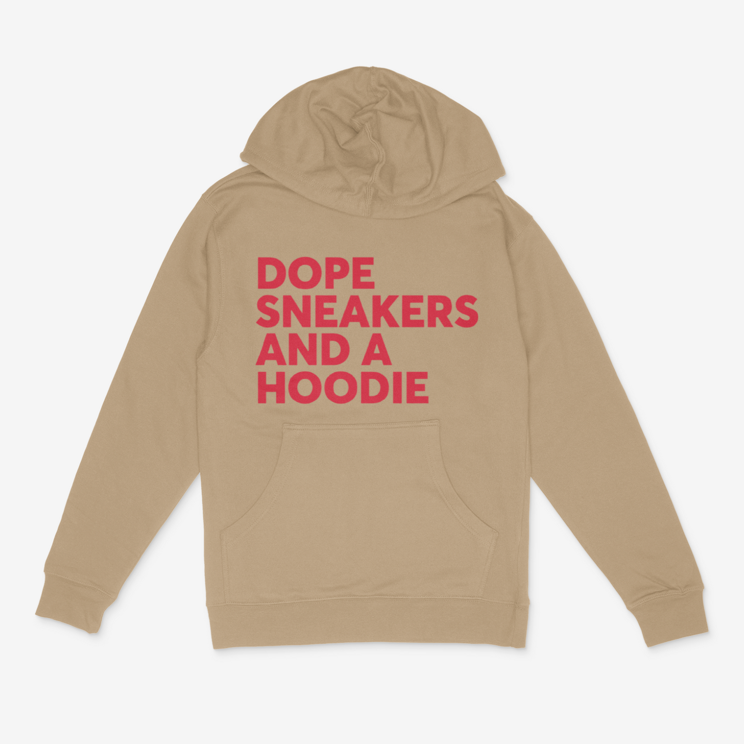 Dope Sneakers and a Hoodie (Red)