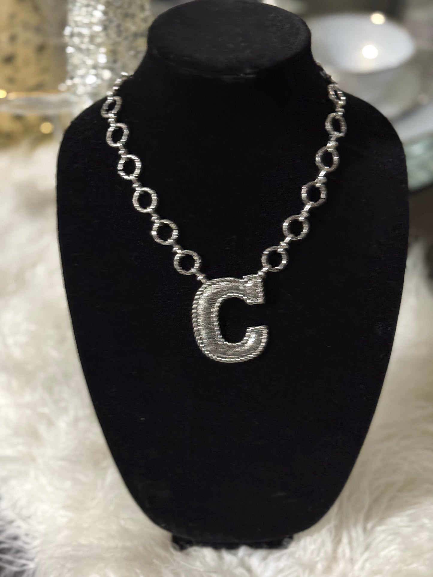 Initial Pendant Necklace