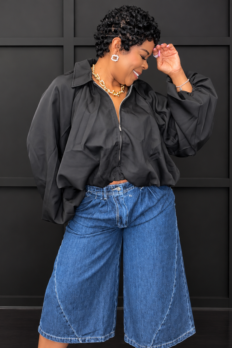 Full Volume Bomber Jacket