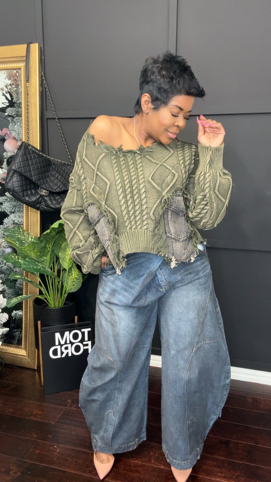 Barrel Up Denim Jeans