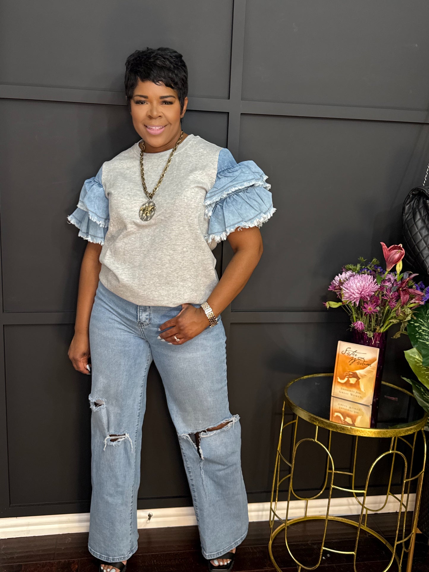 Cowgirl Denim Top