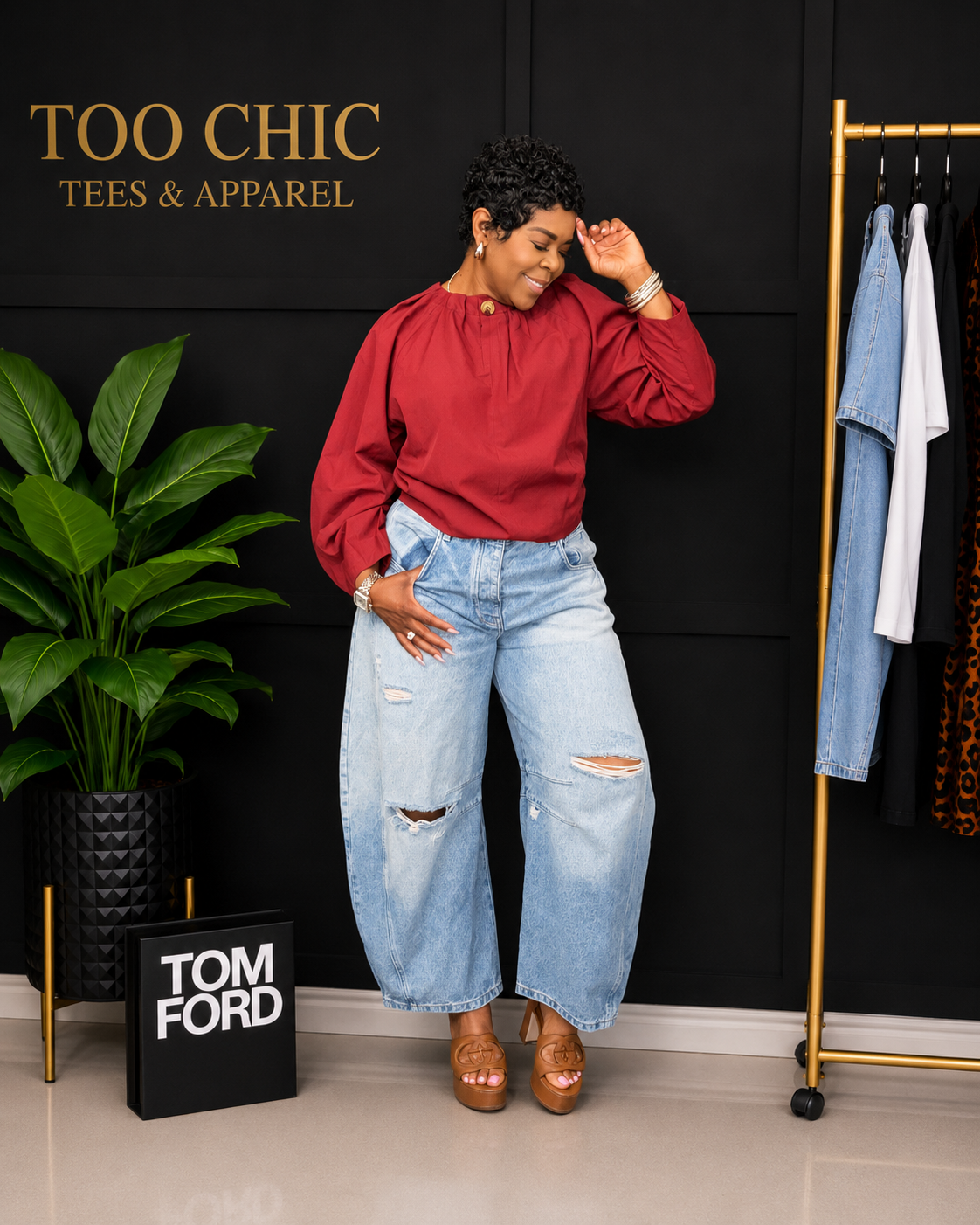 The Hudson Poplin Blouse