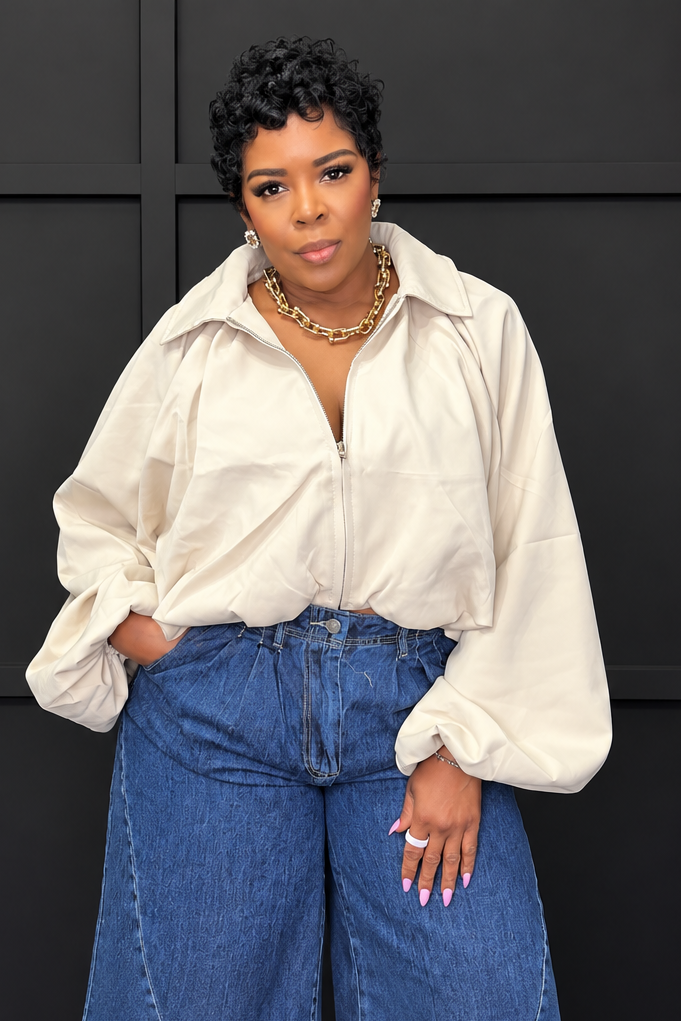 Full Volume Bomber Jacket