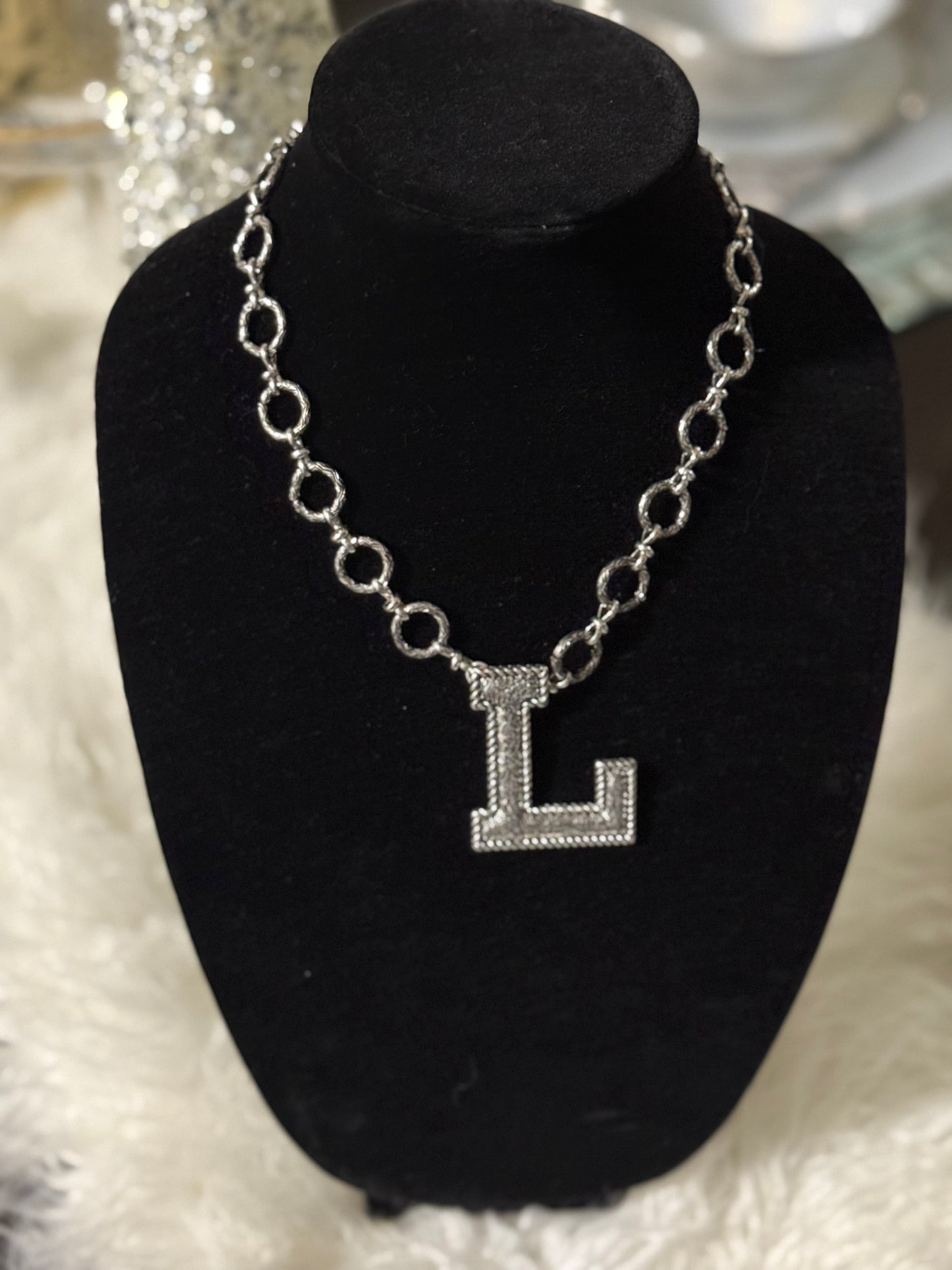 Initial Pendant Necklace