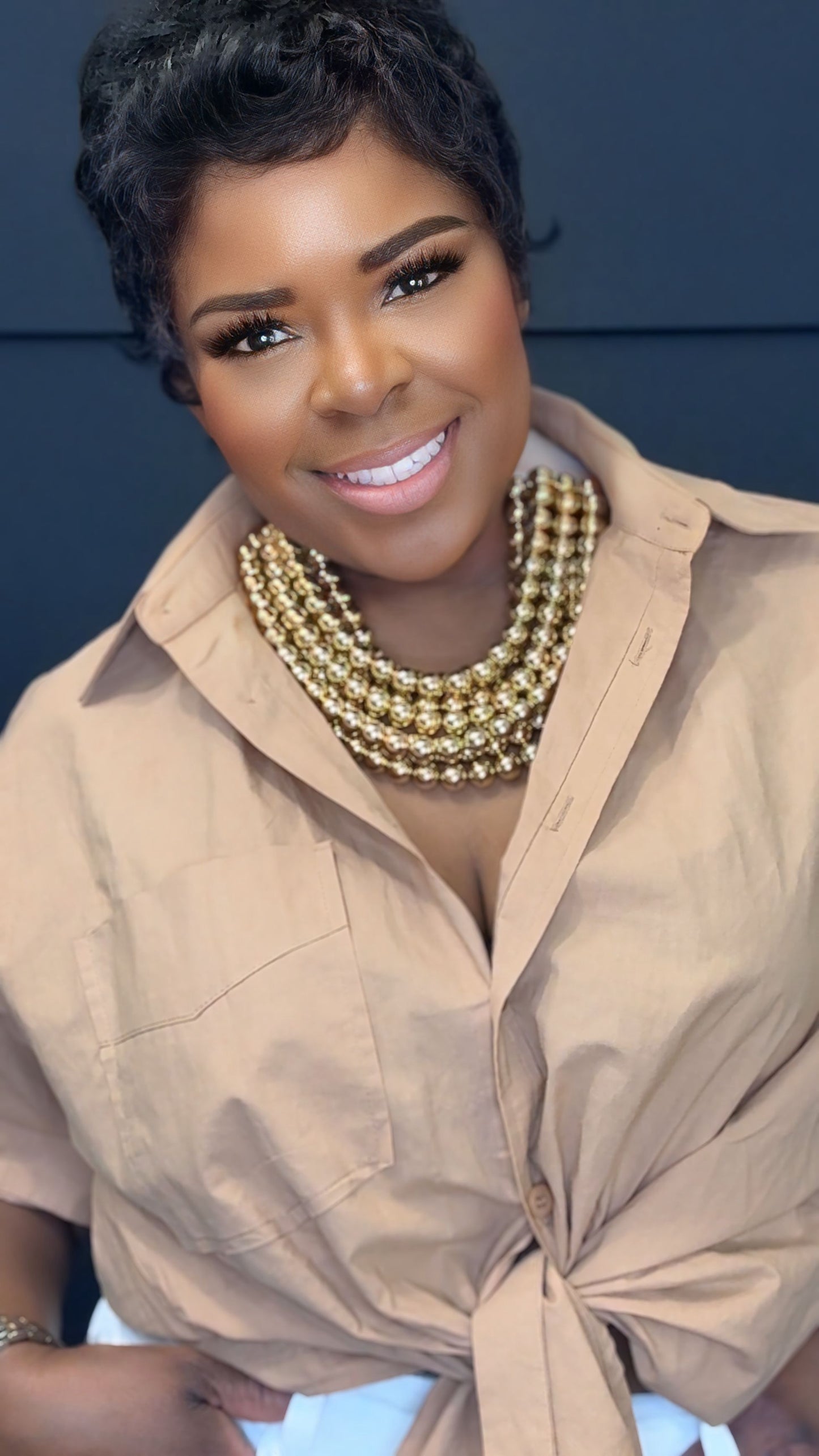Get Beaded Up Necklace