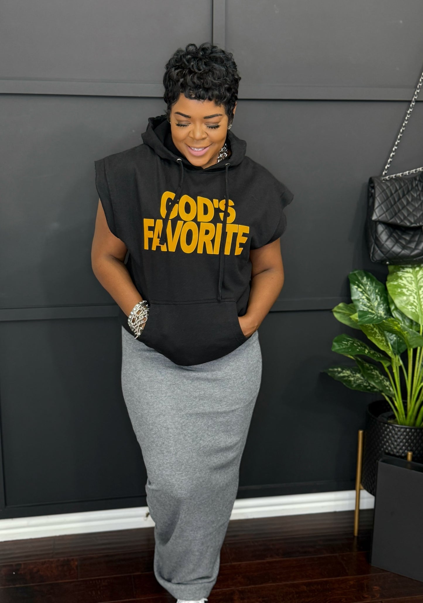 Boss Lady Knit Skirt Set