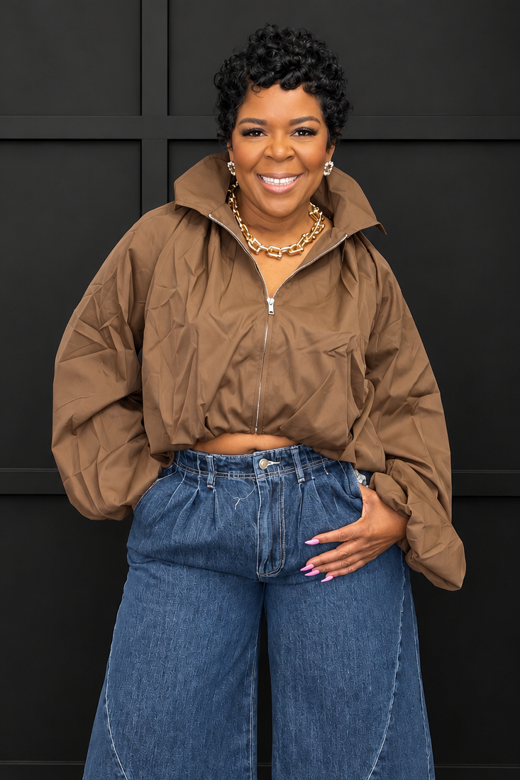 Full Volume Bomber Jacket