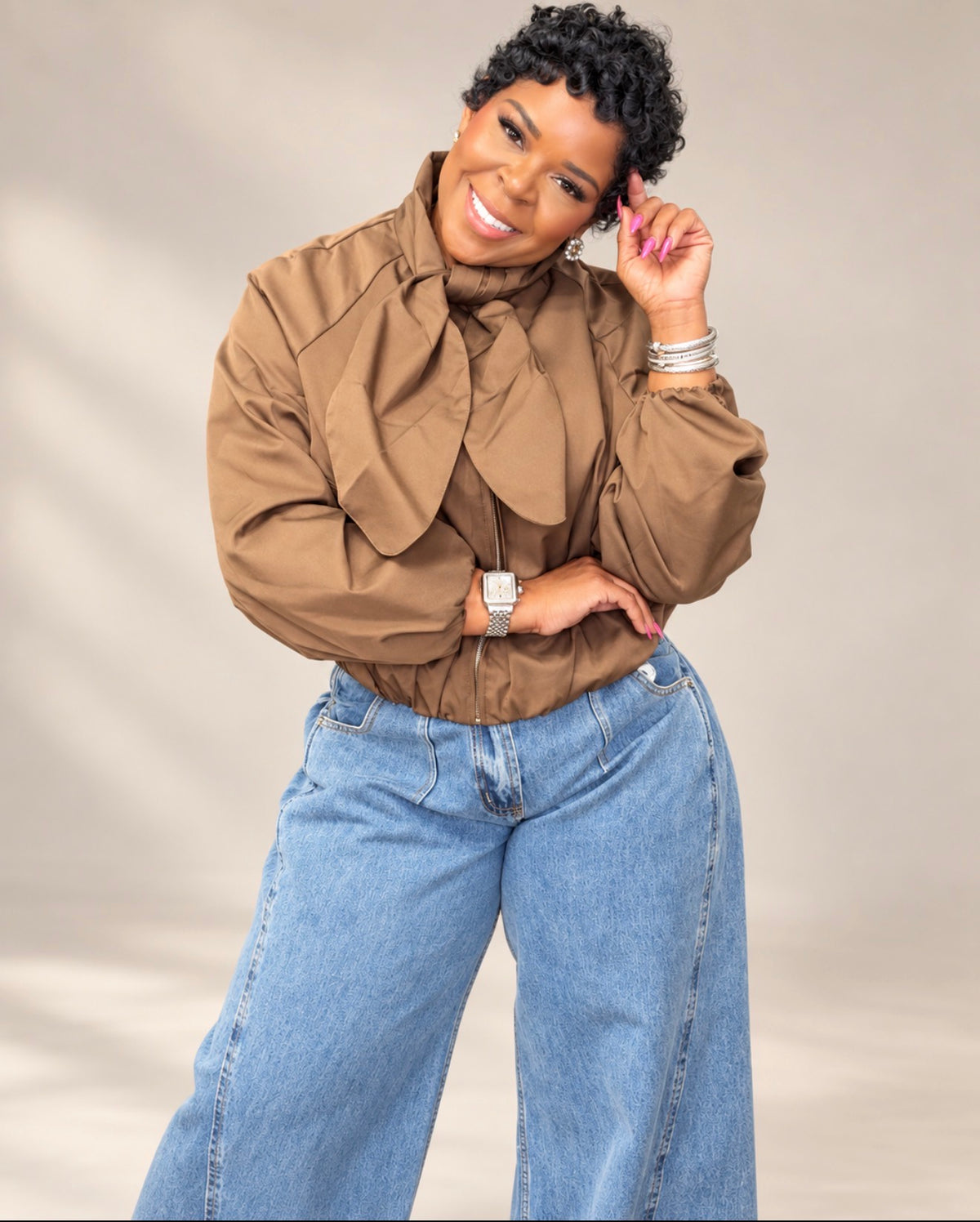 Wrapped In Luxe Puffer Jacket