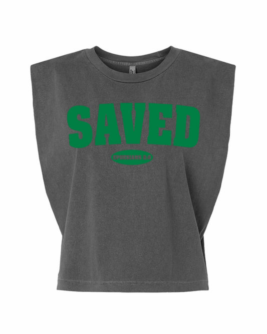 Saved Muscle Tank Tee